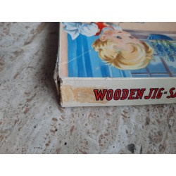 Oude houten puzzel