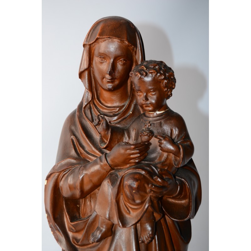 Beeld Maria met Jezus (64 cm)