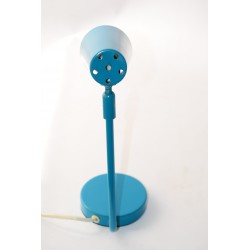 Bureaulamp blauw - Slank design