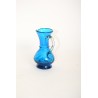 Vaasje blauw glas