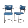 Gispen De Wit Schiedam 3011 - Set van 4 buisframe Stoelen