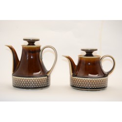 Koffiepot en theepot, vintage keramiek (Set van 2 )