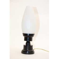 Lamp Art Deco Opaline en...