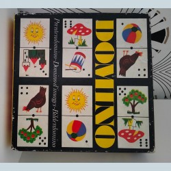 Vintage domino spel