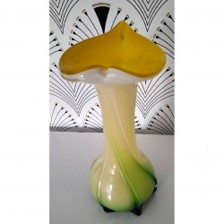 Murano glas Calla Lily vaasje.