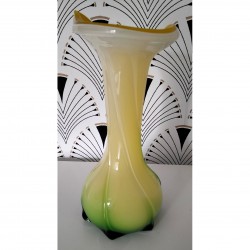 Murano glas Calla Lily vaasje.