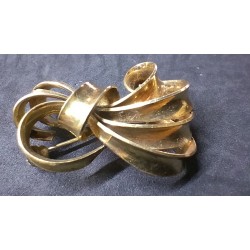 Vintage goudkleurige broche