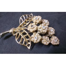 Vintage goudkleurige broche...