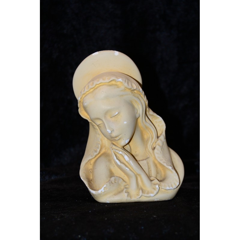 Buste Maria uit 1930 van plaster