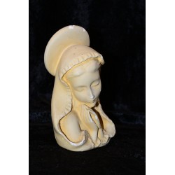 Buste Maria uit 1930 van plaster