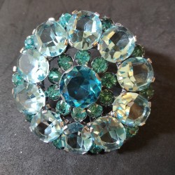 Vintage aurora borealis broche