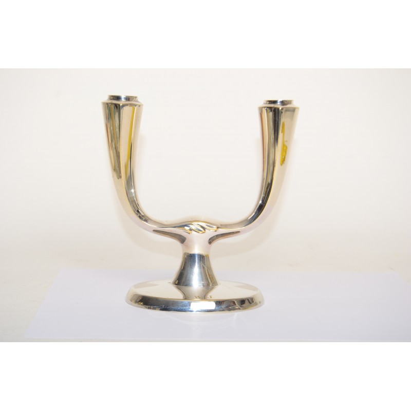 WMF - Art Deco candlestick - Art Deco - Verzilverd