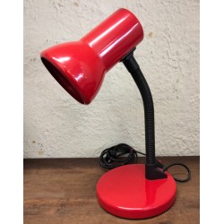 Rood bureaulampje