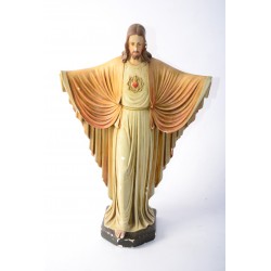 Beeld van Jezus met mantel (46 cm)