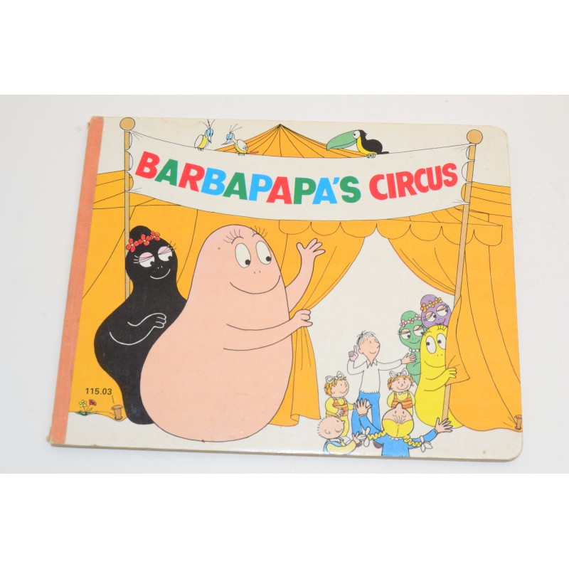 Boekje Barbapapa's Circus uit 1975