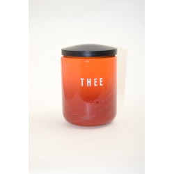 Theebus DRU oranje emaille