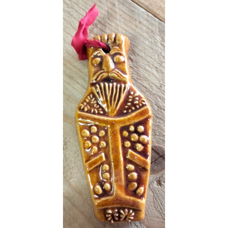 Wijze van keramiek, oker