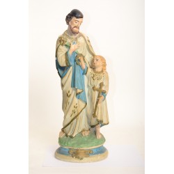 Beeld Jozef (45 cm) Blauw...