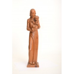Beeld Maria (43 cm) van hout