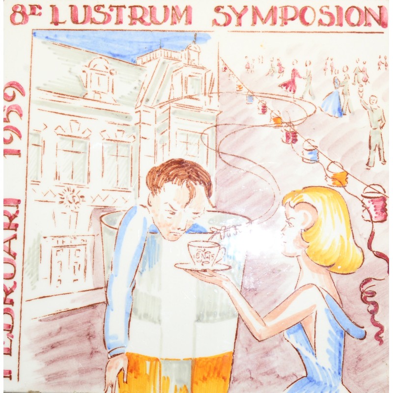 Tegel Zenith 1959 - 8e Lustrum Symposion NVVG