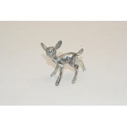 Beeldje Bambi van tin (miniatuur)