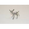 Beeldje Bambi van tin (miniatuur)