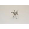 Beeldje Bambi van tin (miniatuur)