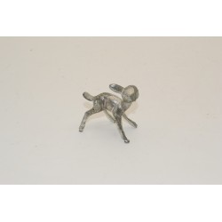 Beeldje Bambi van tin (miniatuur)