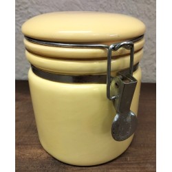 3 pastelkleurige voorraadpotten