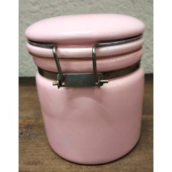 3 pastelkleurige voorraadpotten