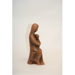Maria (20 cm) van hout
