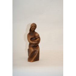 Maria (20 cm) van hout