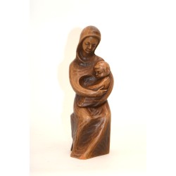Maria (20 cm) van hout
