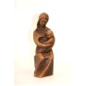 Maria (20 cm) van hout