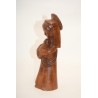 Maria (23 cm) van hout