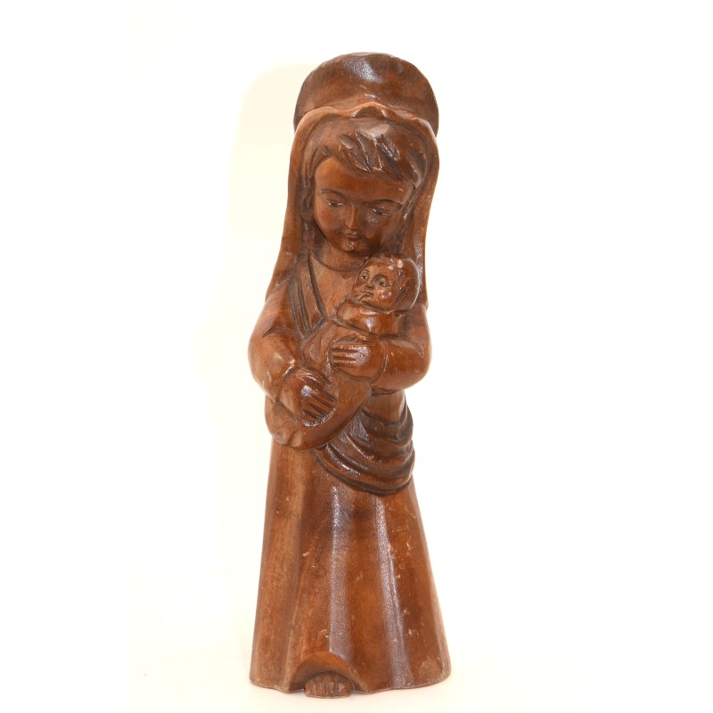Maria (23 cm) van hout