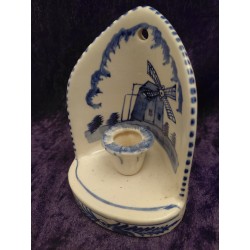 Wandkandelaar, Delfts Blauw