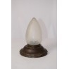 Lamp Art Deco geslepen glas