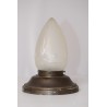 Lamp Art Deco geslepen glas