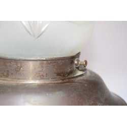 Lamp Art Deco geslepen glas