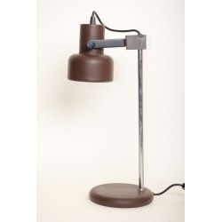 Bureaulamp bruin verstelbaar