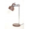 Bureaulamp bruin verstelbaar