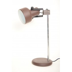 Bureaulamp bruin verstelbaar