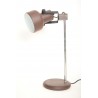 Bureaulamp bruin verstelbaar