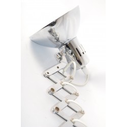VERKOCHT - Schaarlamp Chrome