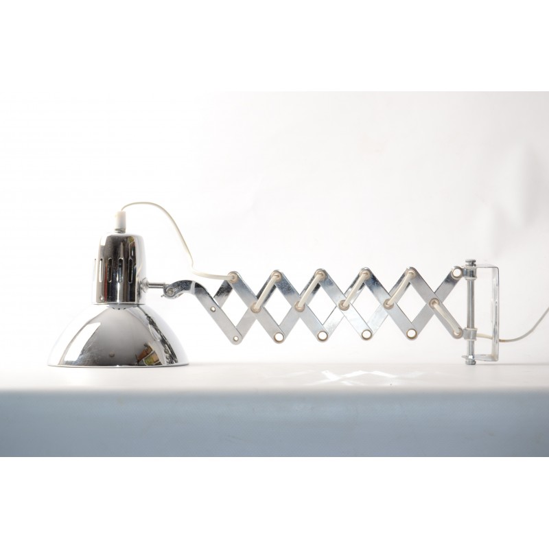 VERKOCHT - Schaarlamp Chrome